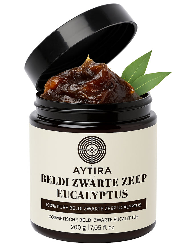 Aytira Beldi Savon Noir Eucalyptus – Savon Marocain Naturel 200g