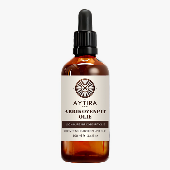 Aytira Huile de Noyau d'Abricot 100 ml – Huile Cosmétique 100% Pure – Pour le Visage, la Peau & les Soins Bébé