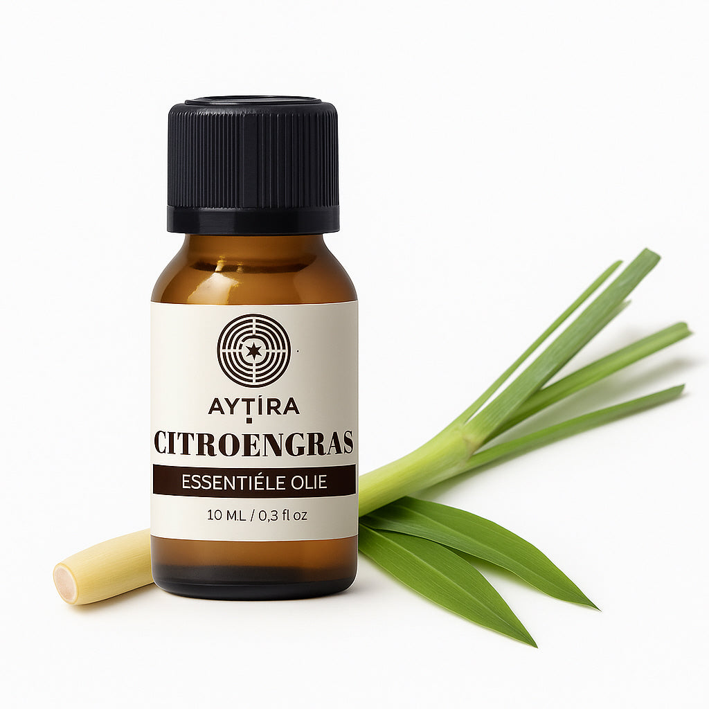Aytira Zitronengras Ätherisches Öl – 100 % rein & erfrischend – 10 ml