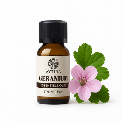 Aytira Huile Essentielle de Géranium – 100% Pure & Naturelle – 10ml