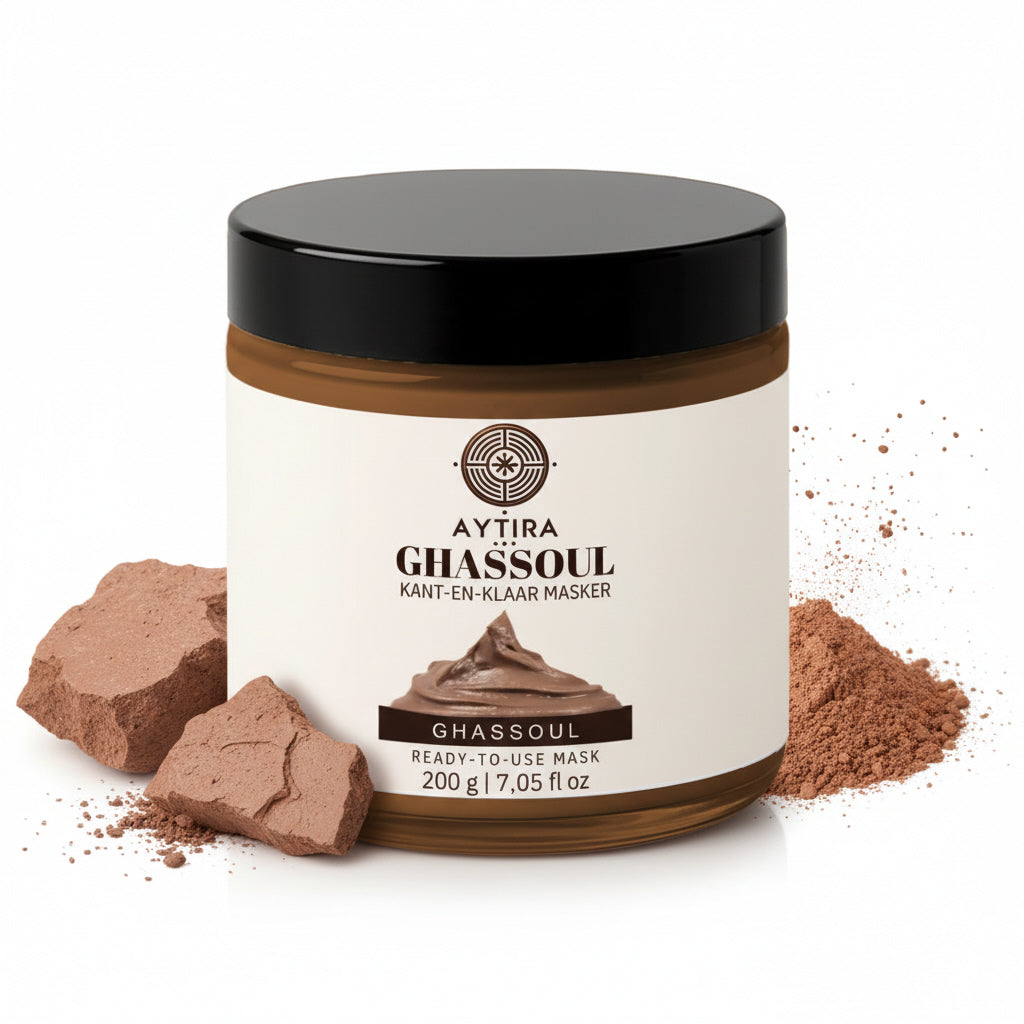 Aytira ghassoul masker kant-en-klaar – Marokkaanse ghassoulklei, 200 g