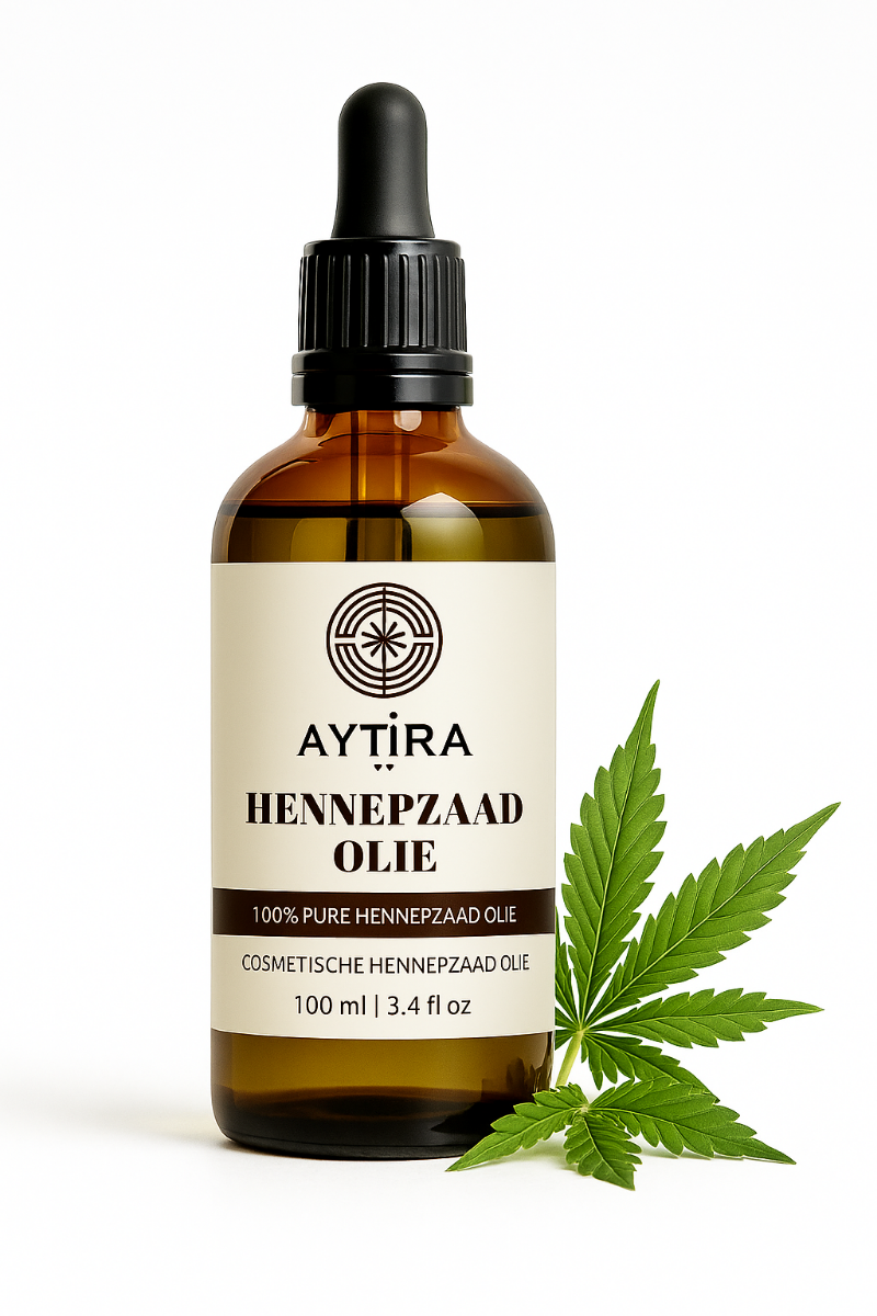 Aytira Hemp Seed Oil 100 ml – 100% Pure Cosmetic Hemp Oil – For Skin, Hair & Face