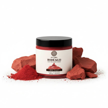 AYTiRA Masque à l'Argile Rouge – Prêt à l'emploi 200 g | Purifiant & Éclaircissant