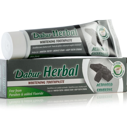 Dabur Herbal Tooth Paste Charbon Blanchissant - dentifrice