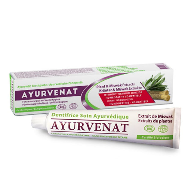 Dentifrice ayurvédique au miswak BIO