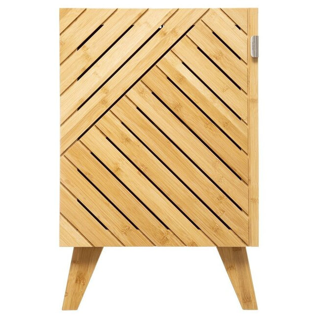 5Five Meuble de salle de bain moderne en bambou avec porte modulable - Idéal pour chaque pièce, grande ou petite