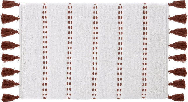 Tapis de bain - Tapis de bain en coton 50 x 75 cm