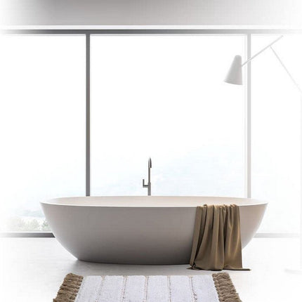 Tapis de bain 5five Pompon Coton Marron (50 x 75 cm)