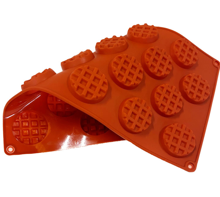 Siliconen Bakvorm met 18 mini vormpjes