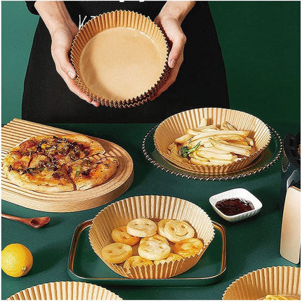 Papier sulfurisé pour friteuses à air - airfryers - 16 cm de diamètre