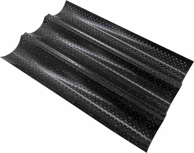 Moule à baguette - Rectangulaire - Pour la cuisson de baguettes - 38 x 24,5 cm