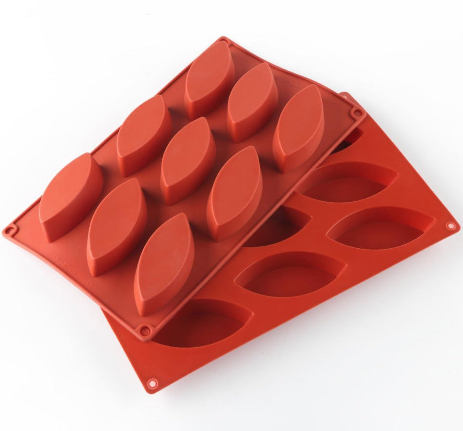Silicone cookie baking mold 9 cavities