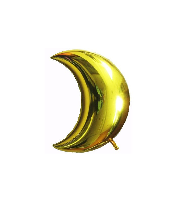 Moon balloon gold large