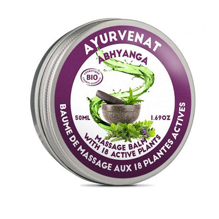 Baume de massage ayurvédique aux 18 herbes BIO