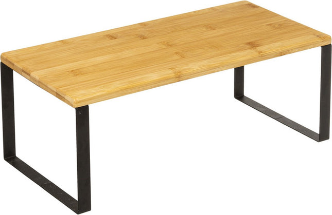 Bamboe rekje keukenkast - Blackwood