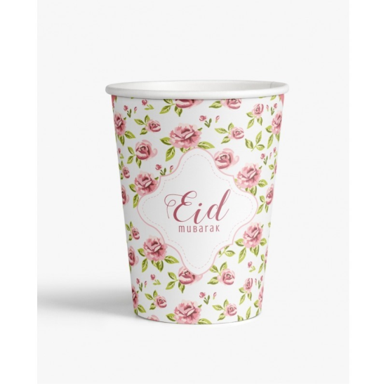 Mugs Eid Vintage Rose (lot de 6)
