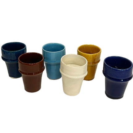Tasses en céramique marocaines Beldi