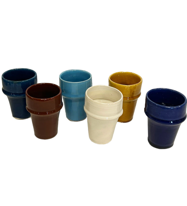 Tasses en céramique marocaines Beldi