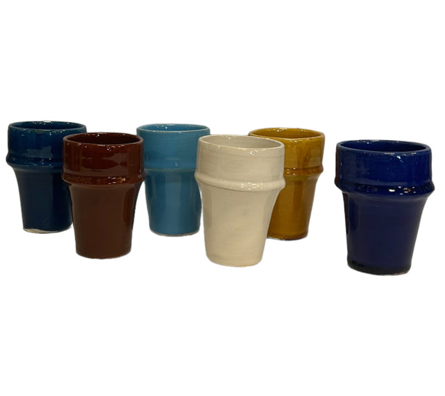 Tasses en céramique marocaines Beldi
