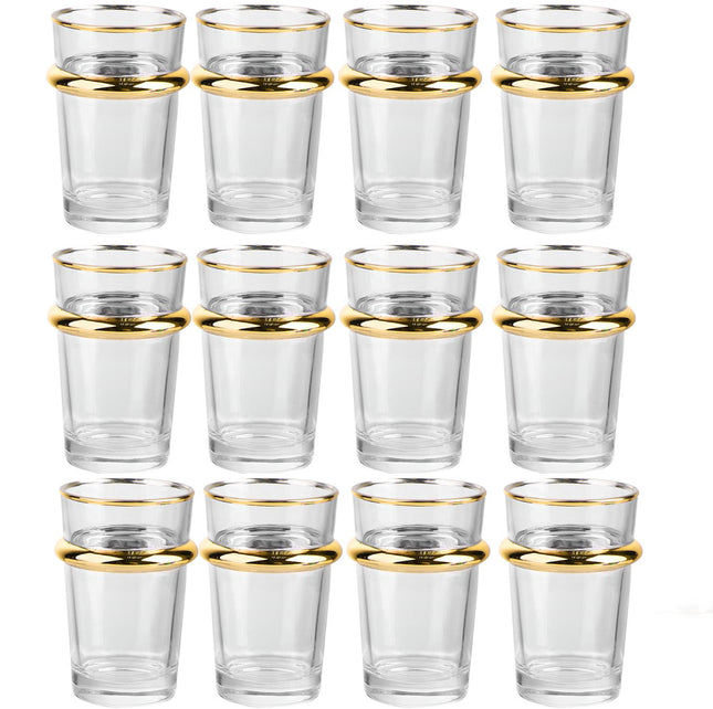 Verres marocains design Beldi 12 pièces