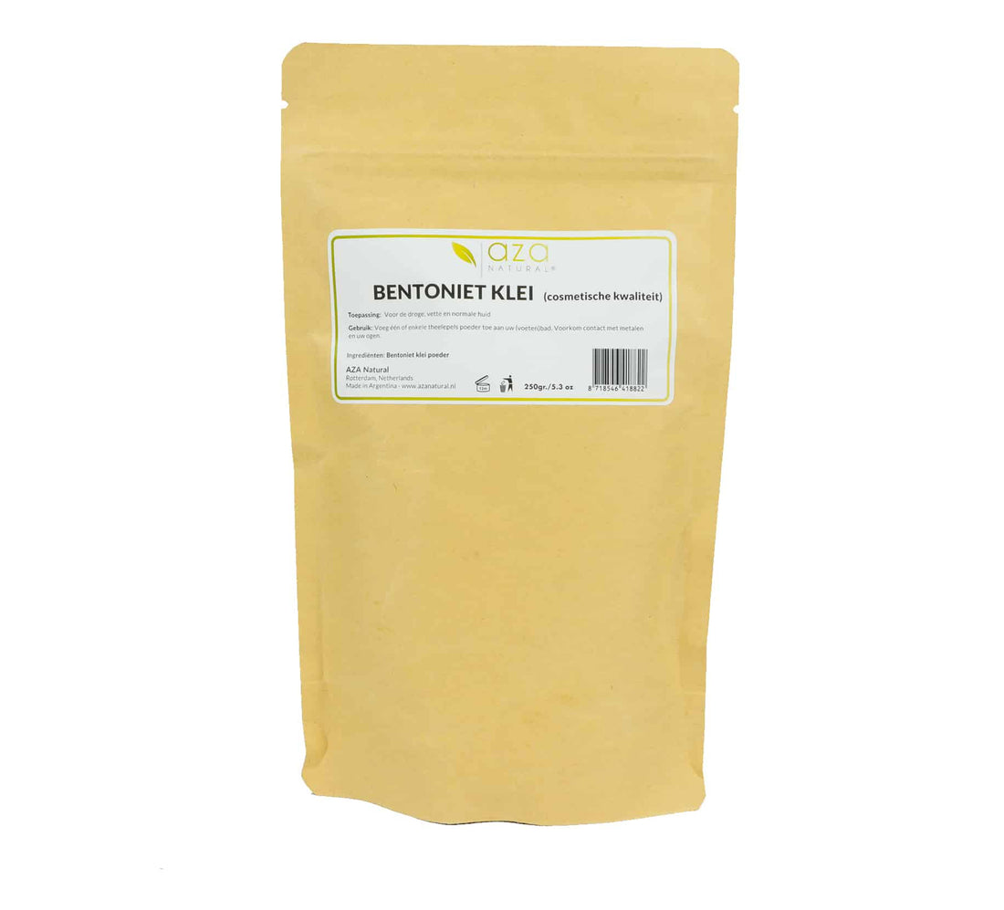 Bentoniet Klei Cosmetische Grade 250 gram