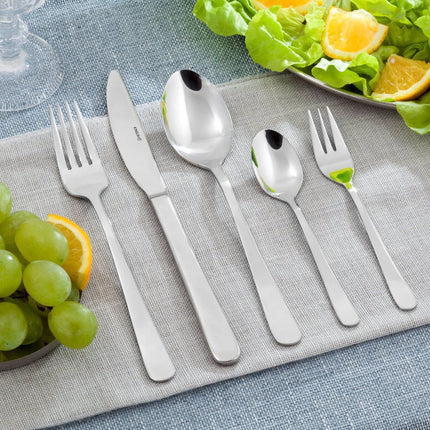 Bestekset - 12 persoons - 72-delig - Luxe Opbergkoffer - 18/10 - Kinghoff 3509