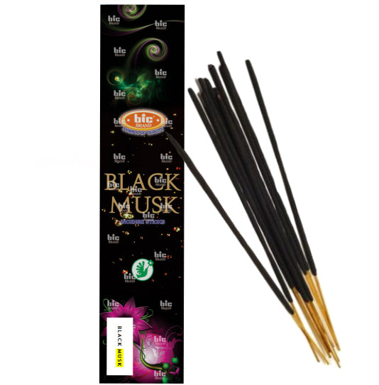 Black musk incense sticks
