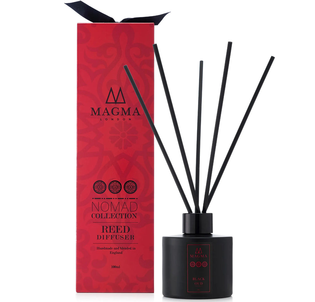 Black Oud Raumduft mit ätherischen Ölen (100 ml)