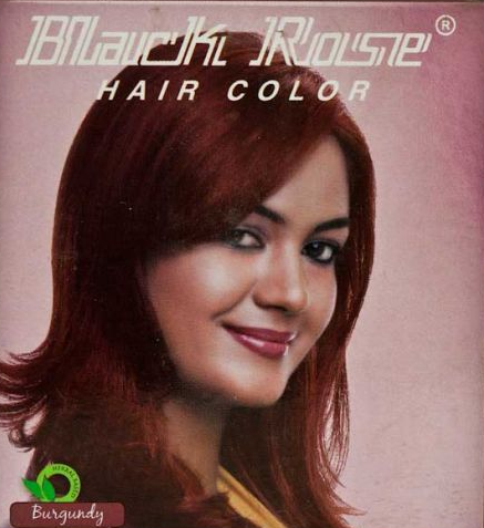 Poudre de Henné Noir Rose Bourgogne