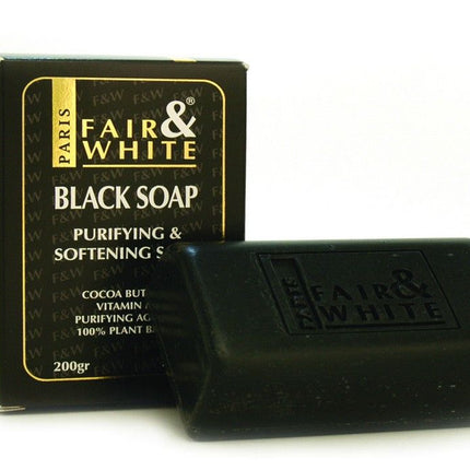 FAIR AND WHITE ORIGINAL SAVON NOIR PURIFIANT ET ADOUCISSANT 200 GR