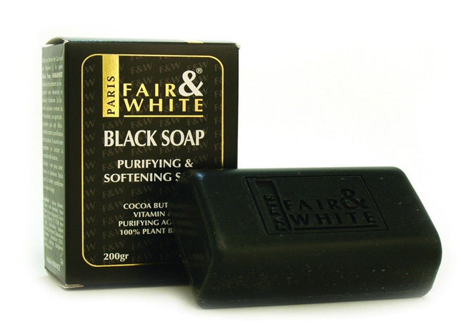 FAIR AND WHITE ORIGINAL SAVON NOIR PURIFIANT ET ADOUCISSANT 200 GR