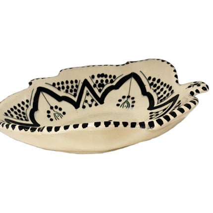 Coupe feuille en faïence