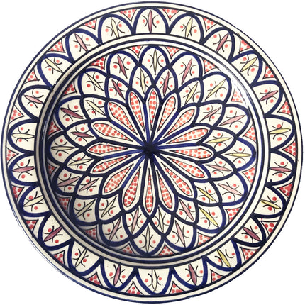 Plat Marocain Fait Main 35 cm