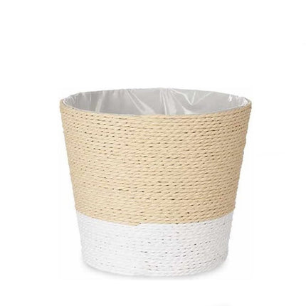 Pots de fleurs en jonc de mer - Pot de fleurs 16 x 16 x 14,5 cm