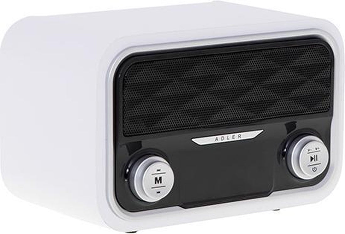 Bluetooth Design Radio - weiß AD 1185 Adler