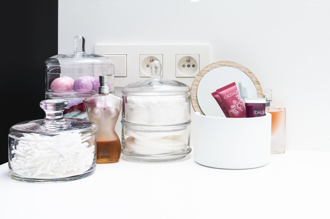 Cosy & Trendy Candy Jar - Glass - Ø 12 cm x 22.4 cm - 3-Tier