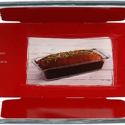 Moule à gâteau Borcam - plat de cuisson en verre transparent 31 x 12 cm