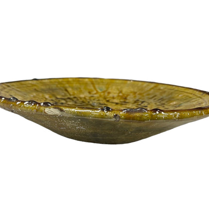 Plat en poterie de Tamegroute Ø24 cm