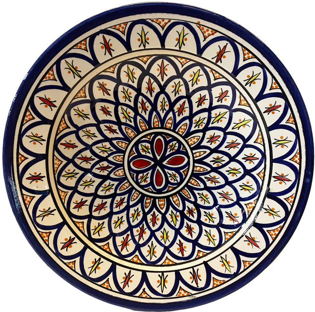 Plat Marocain Fait Main 35 cm
