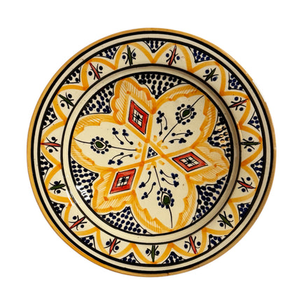 Assiette marocaine en céramique 26 cm