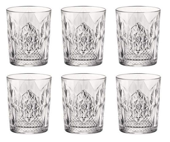 Bormioli Stone Glasses 37 cl - 6 Pieces