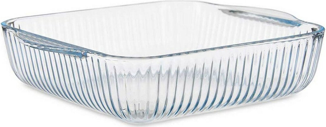 Ofenform Optica Transparent Borosilikatglas (21,5 x 6 x 25,2 cm)