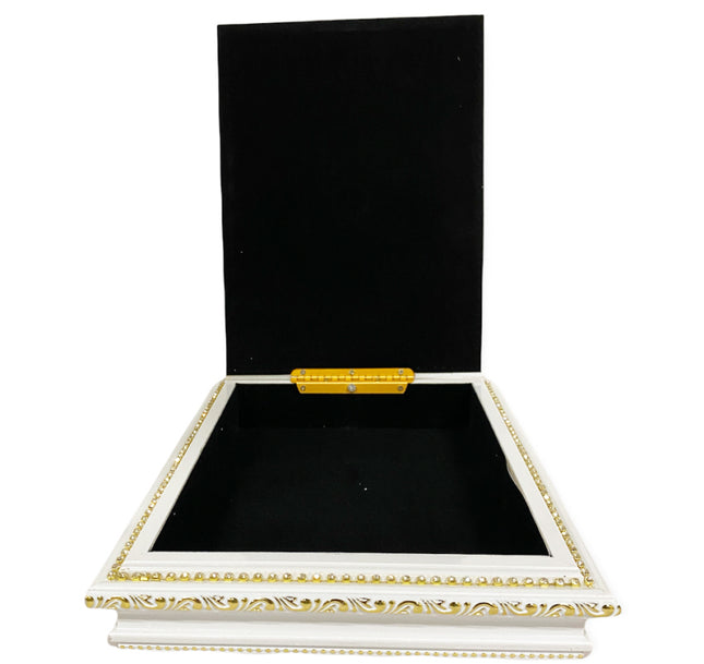Coffret cadeau islamique de luxe - coffret Coran blanc