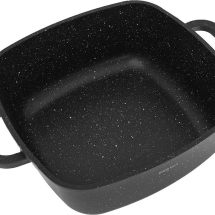 Kinghoff - Batterie de cuisine - 6 pièces - revêtement marbré