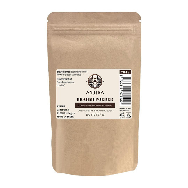 Aytira Brahmi Poeder 100g – 100% Natuurlijke Haarverzorging – Voor Groei & Conditie