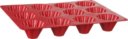 Moules à brioches en silicone 34,5 x 23,2 x 4cm pour 12 brioches