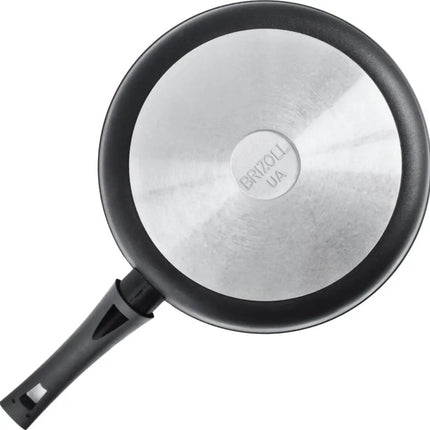 Poêle à frire en aluminium Brizoll 26 cm avec revêtement antiadhésif en céramique - Poignée Soft Touch