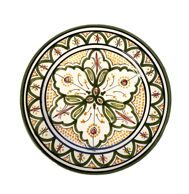 Moroccan plate Safi Ø 25