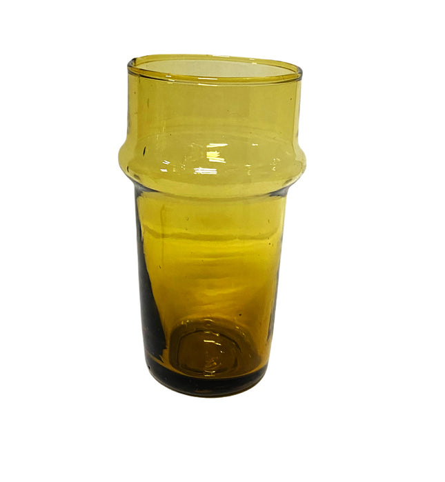 Verres Beldi marocains traditionnels colorés 12 cm