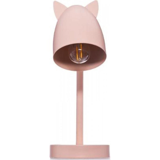 Bureaulamp met Oortjes - 18 x 12,5 x 31 cm - Roze